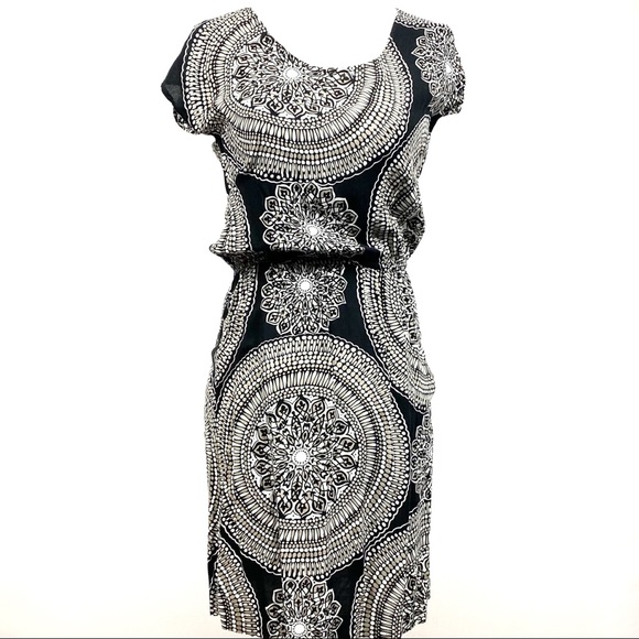 Banana Republic Dresses & Skirts - Banana Republic, Black & Tan Dress, Size XS